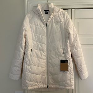 The North Face Women’s Tamburello Parka, Gardenia White, Small.